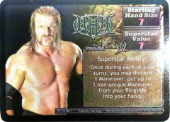 Revo Triple H face card